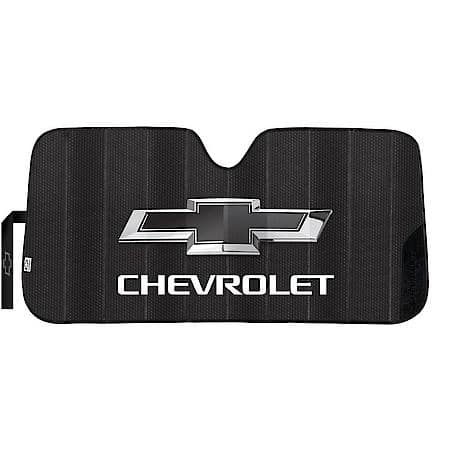 Chevrolet Sunshade: Universal Accordion Windshield, Matte Back
