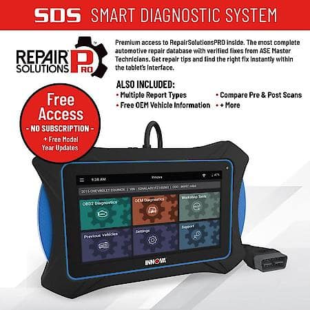 SDS Diagnostic Tablet: OE-Level Functionality, Detailed Repair Tips