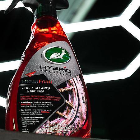 Hyper Foam Wheel Cleaner & Tire Prep For a Powerful Deep Clean, 23 oz.