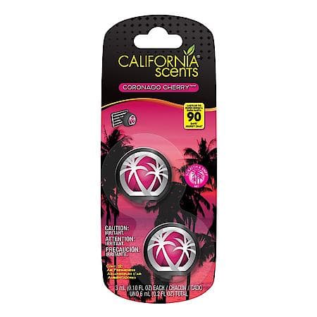 Mini Diffuser Air Freshener: Coronado Cherry Scent, 2 Pack