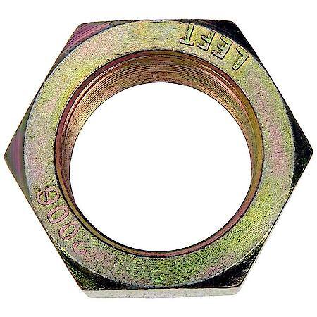 Wheel Lug Nut: M30-1.50 Thread, Conical, Hex, 26 mm Length, Yellow, 10 Pack