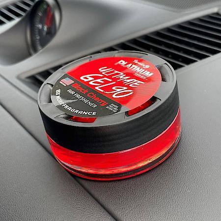 Platinum Series Ultimate Gel 90 Glass Jar Air Freshener: Cherry Scent, 1 Oz
