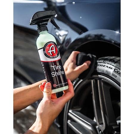 Silica-Infused Formula Tire Shine for Long-Lasting Glossy Finish 16 oz.