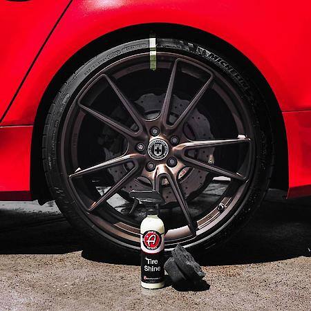 Silica-Infused Formula Tire Shine for Long-Lasting Glossy Finish 16 oz.
