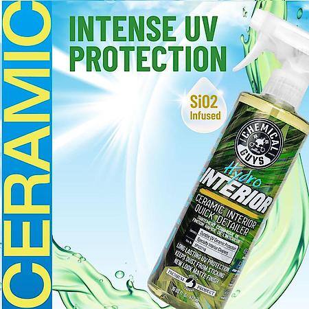 HydroInterior Protectant : Ceramic Interior Quick Detailer, UV Ceramic Protection, 16 oz.