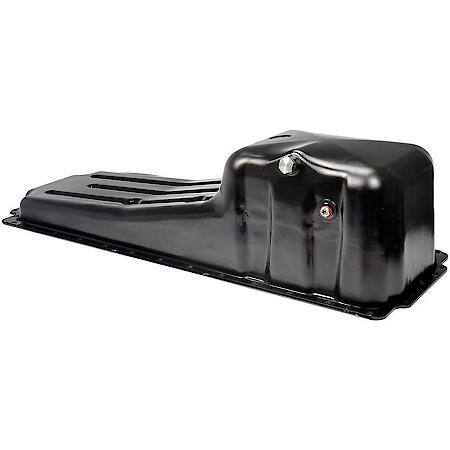 Engine Oil Pan: Direct Fit, Steel, Sump, 44 Quart