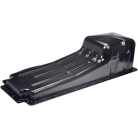 Engine Oil Pan: Direct Fit, Steel, Sump, 44 Quart