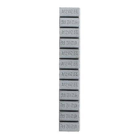 Cold Weather Quikstik« Coated Steel Low Profile Adhesive Weight In 0.25 Oz Seg.