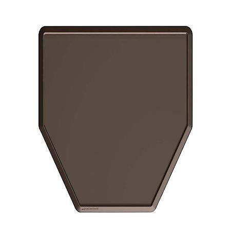 40" X 44" Angled, Brown, Single