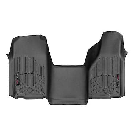 Molded Fit, Raised Channel With A Lower Reservoir, Black,  1 Piece Over The Hump