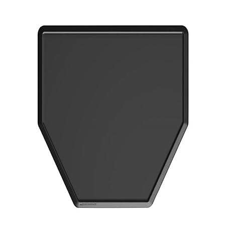 40 Inch Length X 44 Inch Width Back X 22 Inch Width Front, Trapezoid, Black, Tpe
