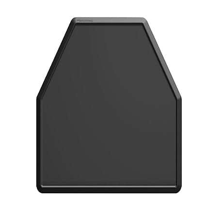40 Inch Length X 44 Inch Width Back X 22 Inch Width Front, Trapezoid, Black, Tpe
