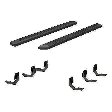 AdvantEDGE 5-1/2" x 91" Black Aluminum Side Bars, Select Ram 1500