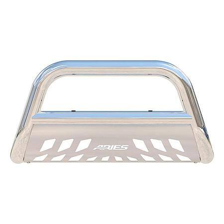 Bull Bar Polished Stainless, 3", Select Chevrolet Silverado, GMC Sierra 1500