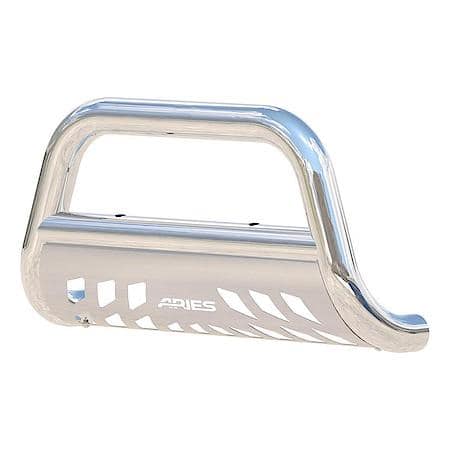 Bull Bar Polished Stainless, 3", Select Chevrolet Silverado, GMC Sierra 1500