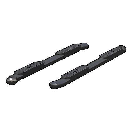 ARIES S224054 4-Inch Oval Black Steel Nerf Bars