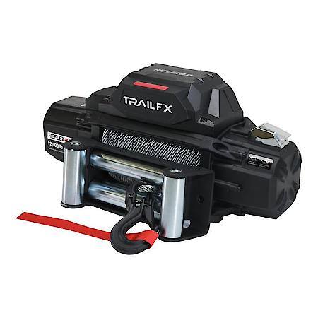Vehicle Mounted, 12 Volt Electric, 12000 Lb Line Pull Capacity