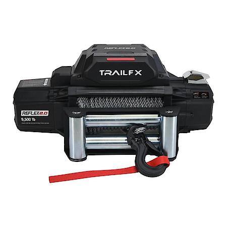 Vehicle Mounted, Vehicle Recovery Winch, 12V, 9500Lb Line Pull, 94'Wire Rope