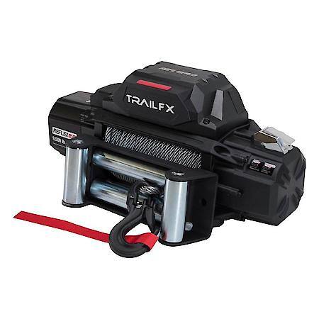 Vehicle Mounted, Vehicle Recovery Winch, 12V, 9500Lb Line Pull, 94'Wire Rope