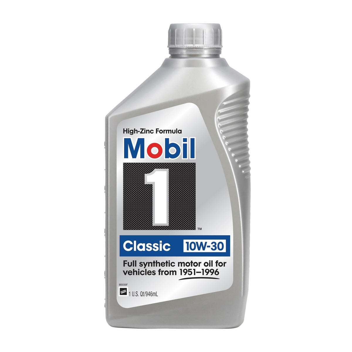Mobil 1 Full Synthetic 10W-30 Motor Oil 1 Quart 128287