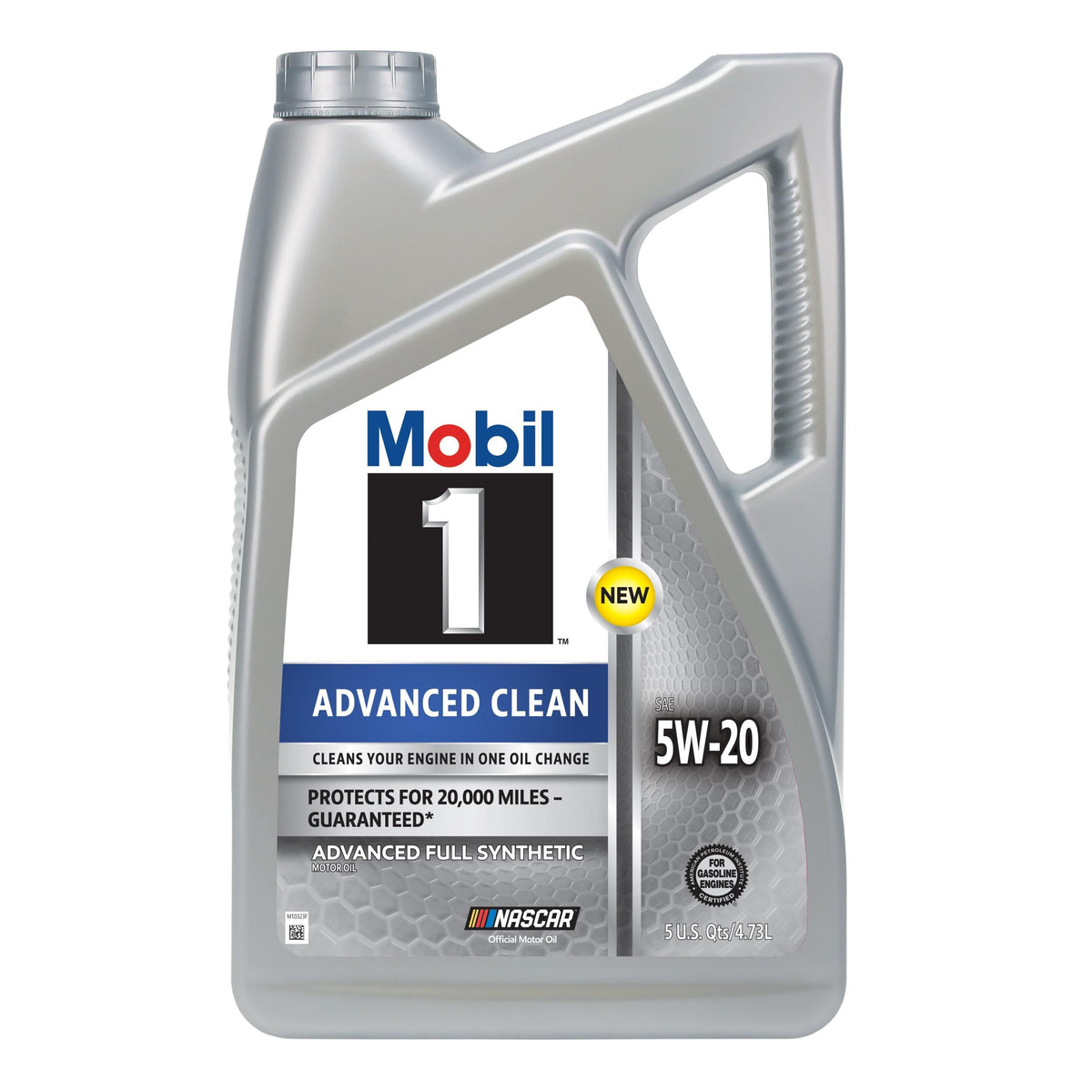 Mobil 1 Full Synthetic 5W-20 Motor Oil 5 Quart 128649