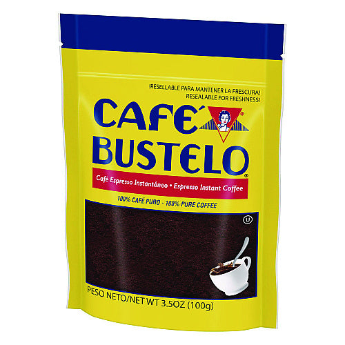 Folgers Cafe Bustelo Instant Coffee, Espresso, 3.5 oz Packet
