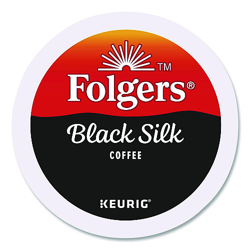 Folgers Gourmet Selections Black Silk Coffee K-Cups, 96/Carton