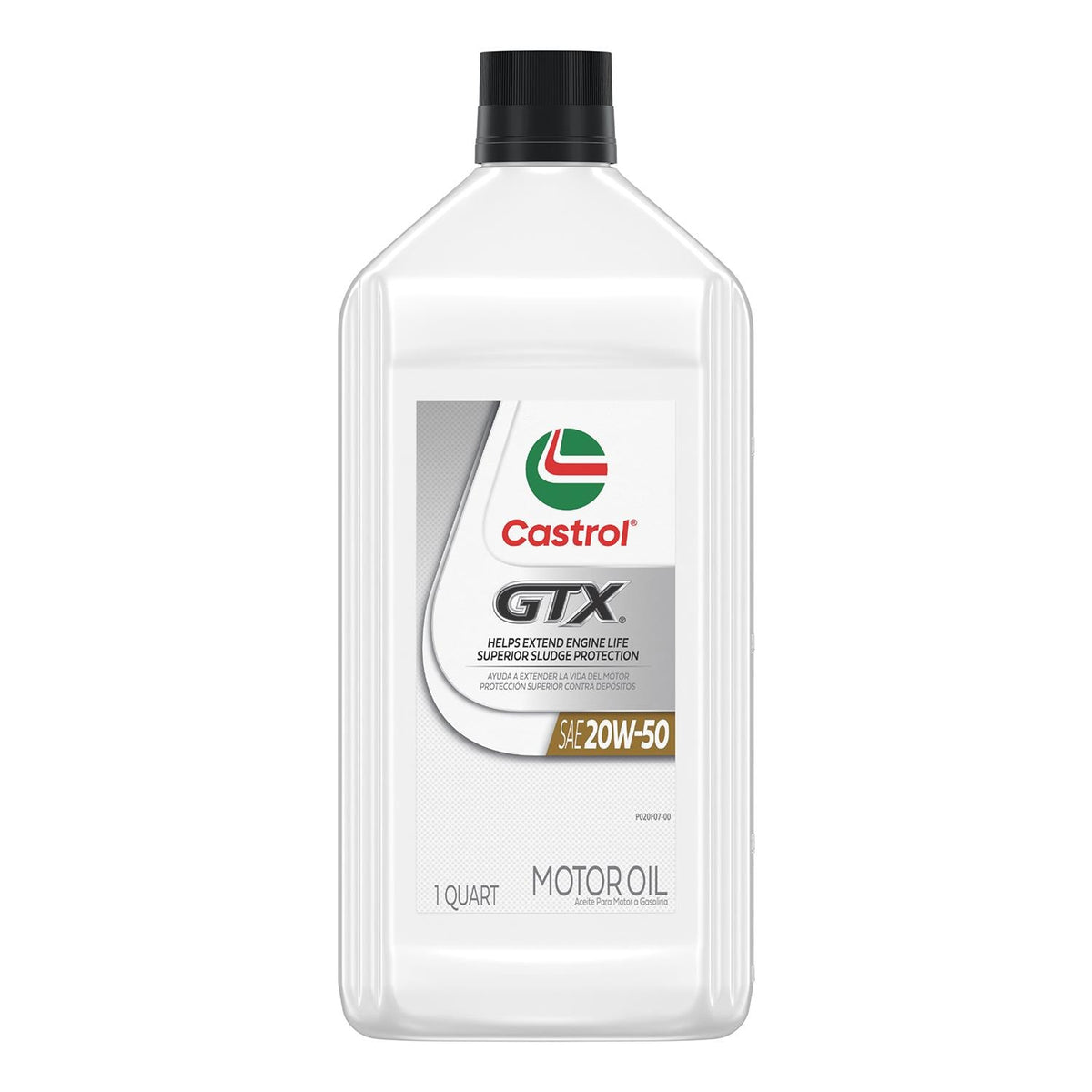 Castrol GTX Conventional 20W-50 Motor Oil 1 Quart 151A8E