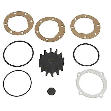 Impeller Kit, Material: Neoprene, 12 Splines, 12 Fins