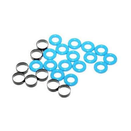 Fuel Injector O-Ring Kit with 8 Bushings and 16 O-Rings