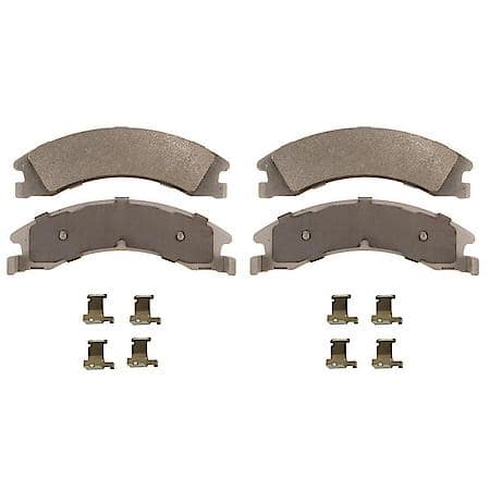 ThermoQuiet Semi-Metallic Disc Brake Pad Set - Rear