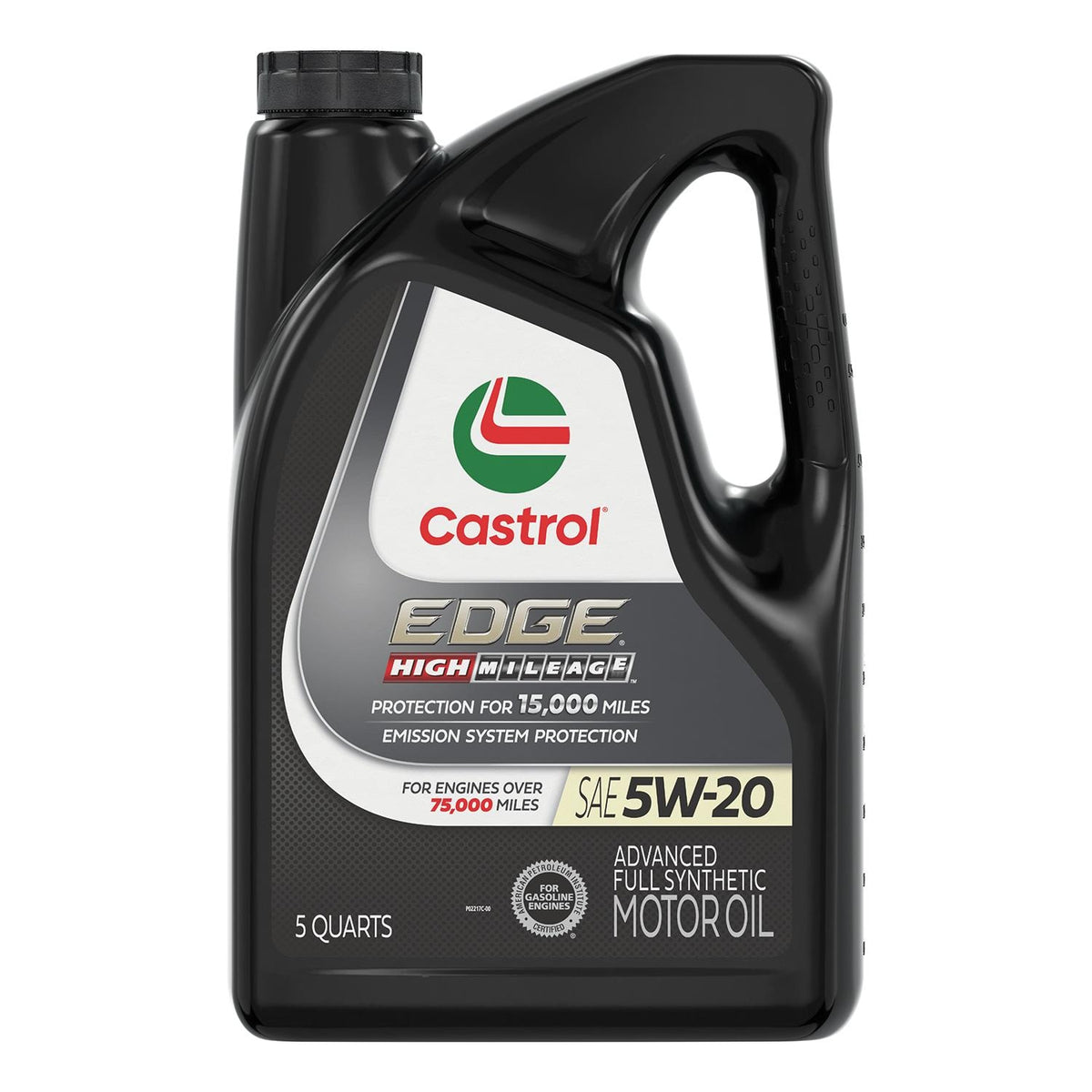 Castrol EDGE High Mileage Full Synthetic 5W-20 Motor Oil 5 Quart 15906D
