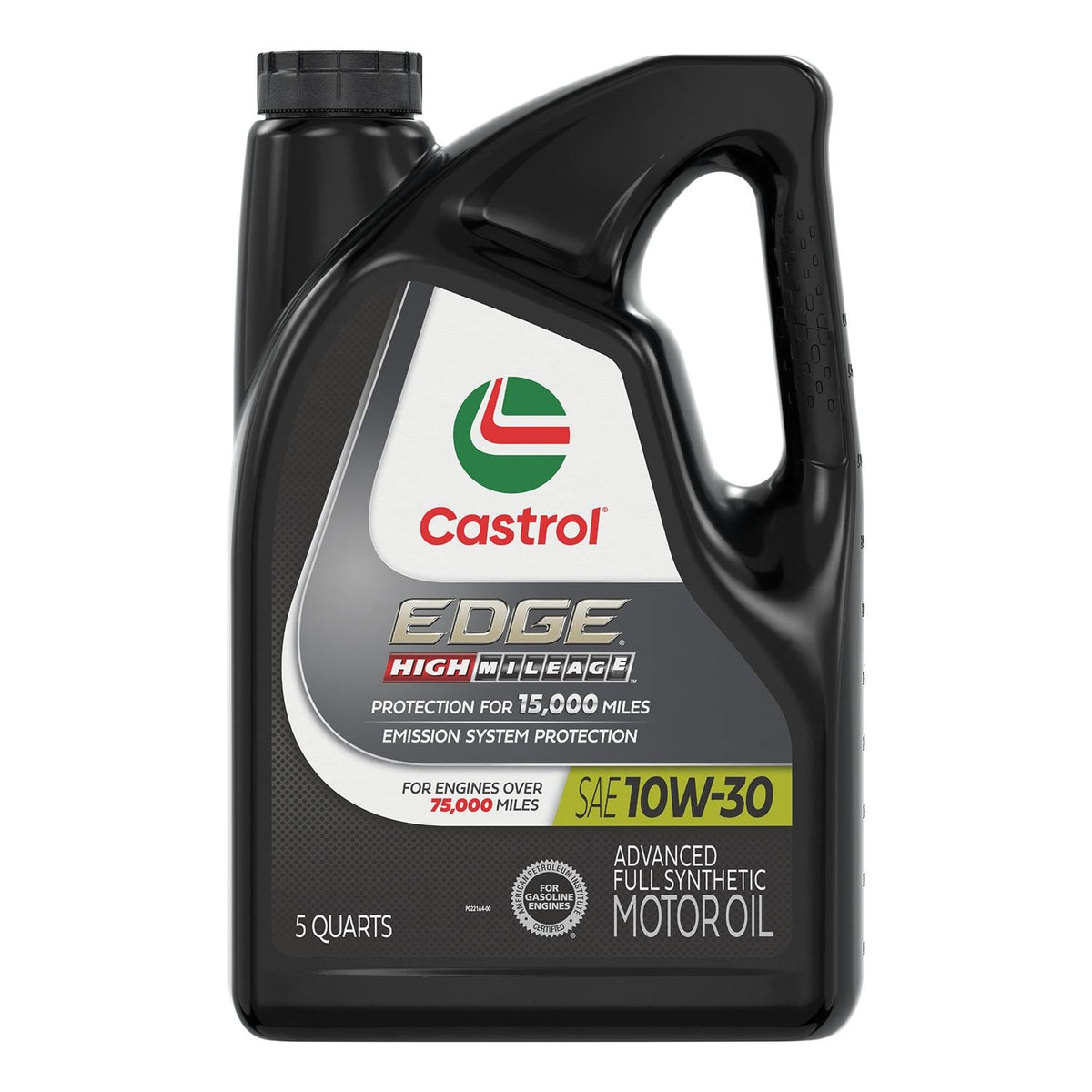 Castrol EDGE High Mileage Full Synthetic 10W-30 Motor Oil 5 Quart 15906F