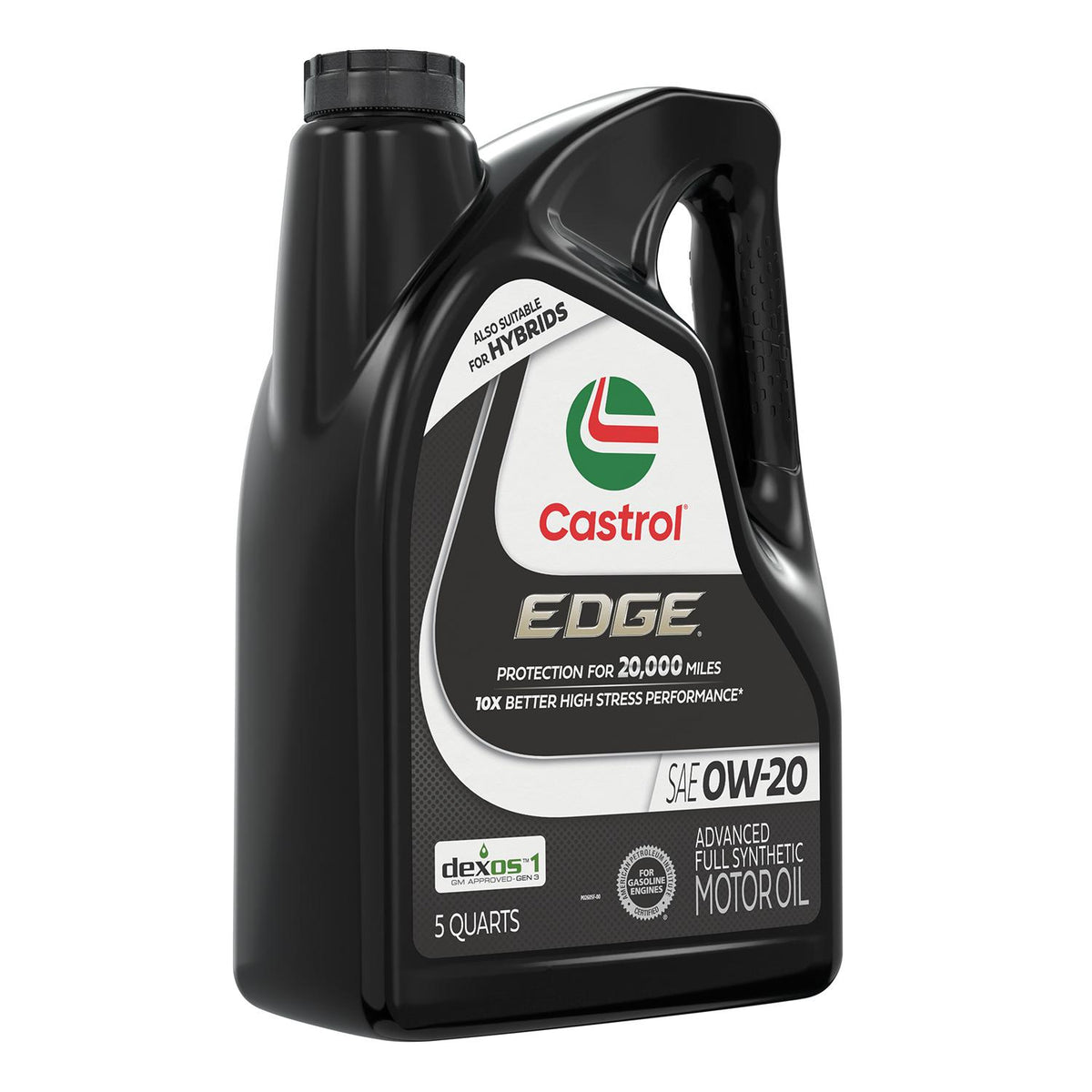 Castrol EDGE Full Synthetic 0W-20 Motor Oil 5 Quart 1597B2