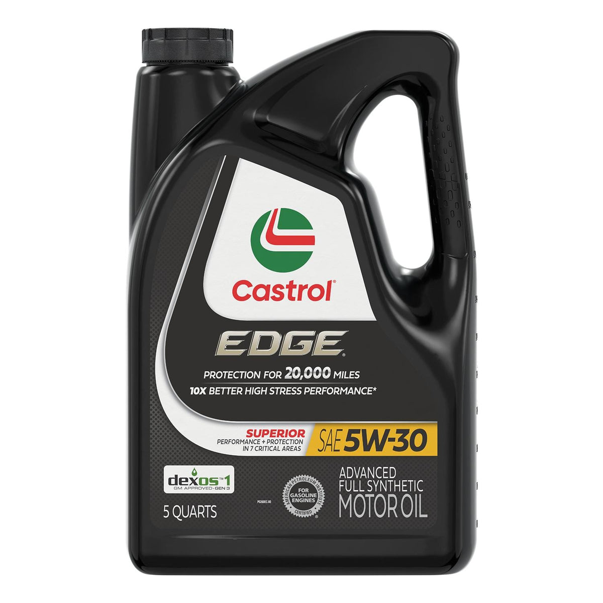 Castrol EDGE Full Synthetic 5W-30 Motor Oil 5 Quart 1598B1