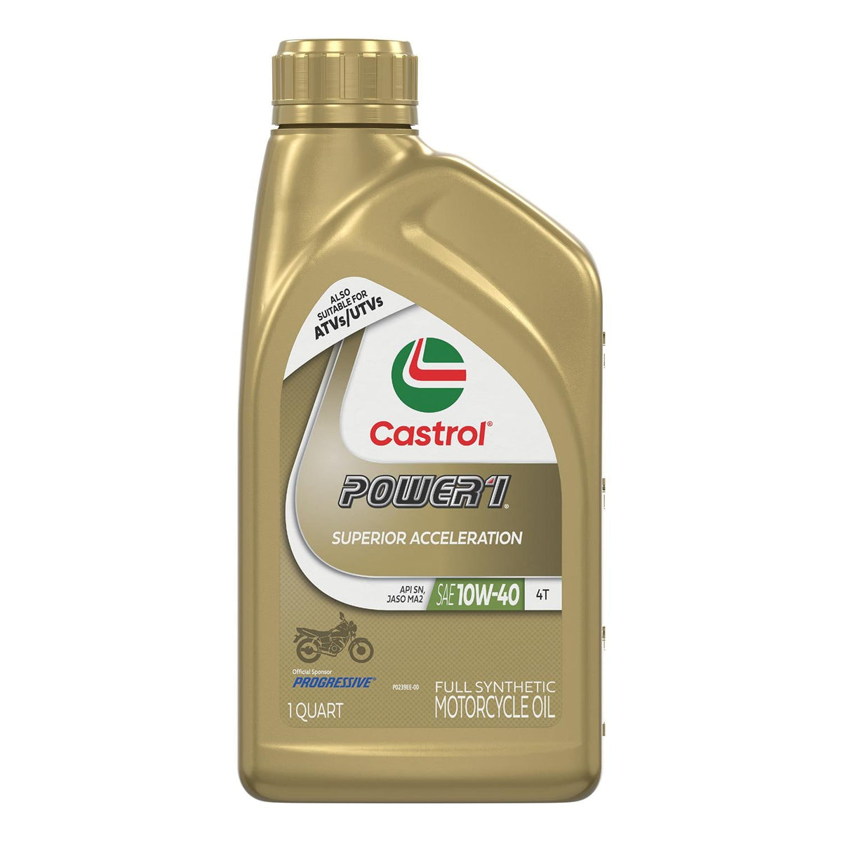 Castrol MCO Full Synthetic 10W-40 Motor Oil 1 Quart 159DA7