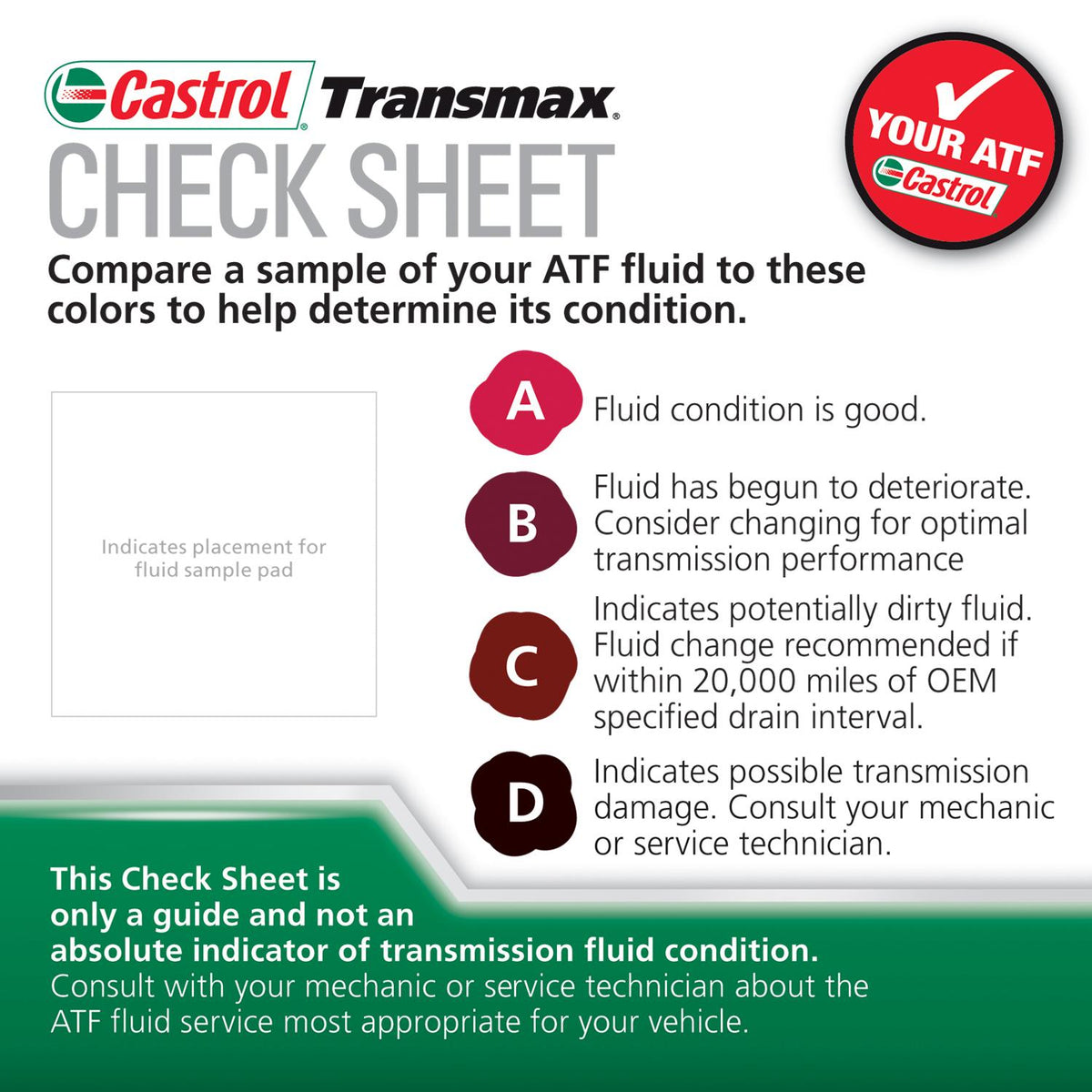 Castrol Transmax Automatic Transmission Fluid | 15B652