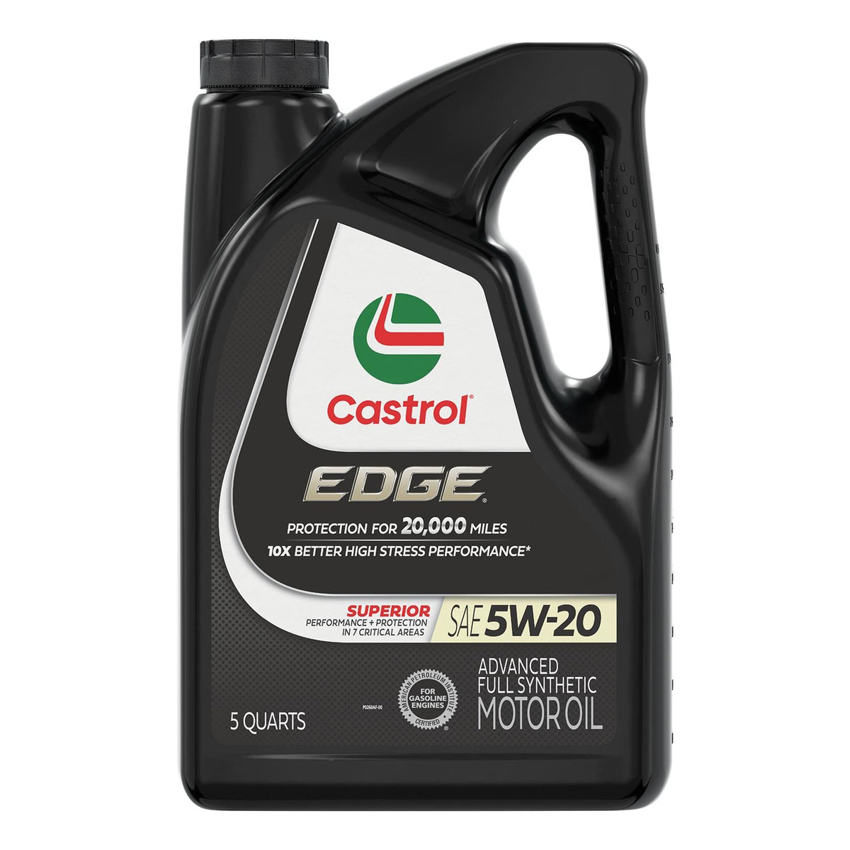 Castrol EDGE Full Synthetic 5W-20 Motor Oil 5 Quart 15B9AD