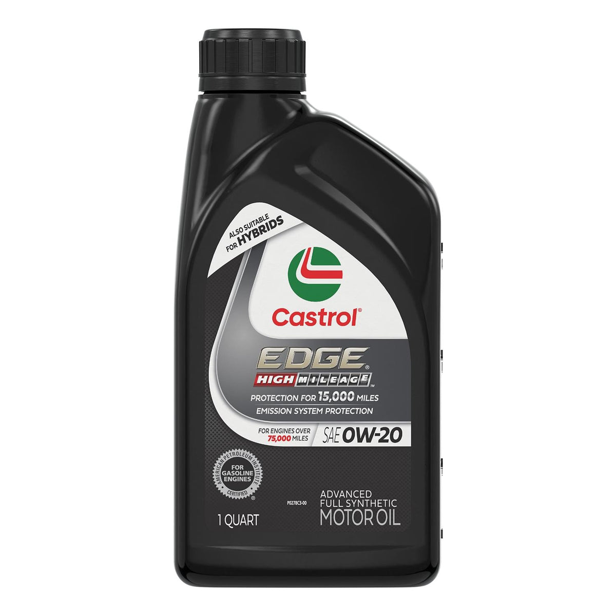 Castrol EDGE High Mileage Full Synthetic 0W-20 Motor Oil 15D47C
