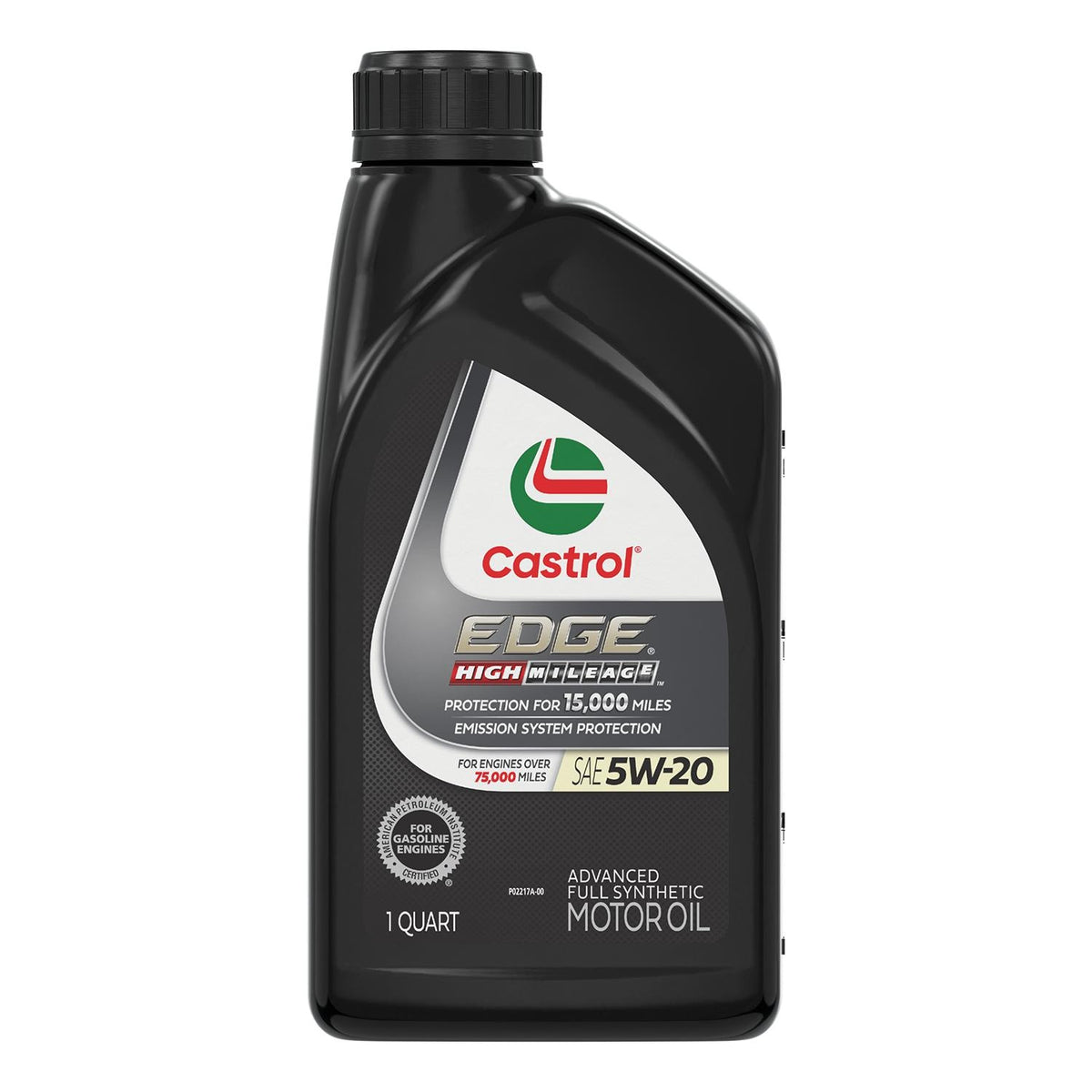 Castrol EDGE High Mileage Full Synthetic 5W-20 Motor Oil 1 Quart 15D539