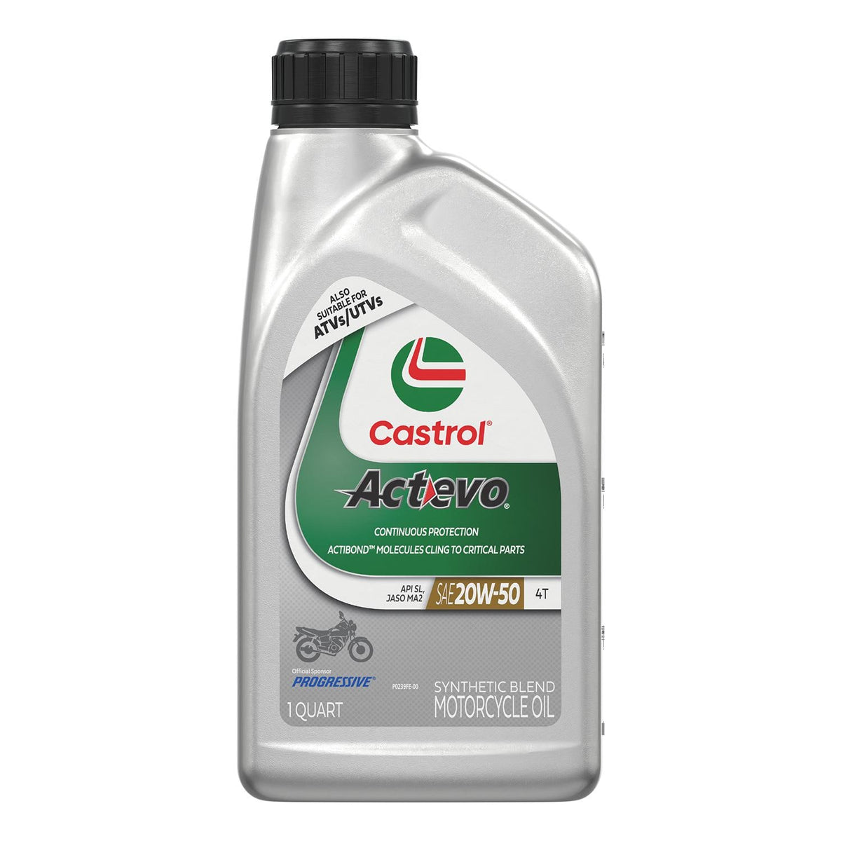 Castrol Actevo Synthetic Blend 20W-50 Motor Oil 15D7CF