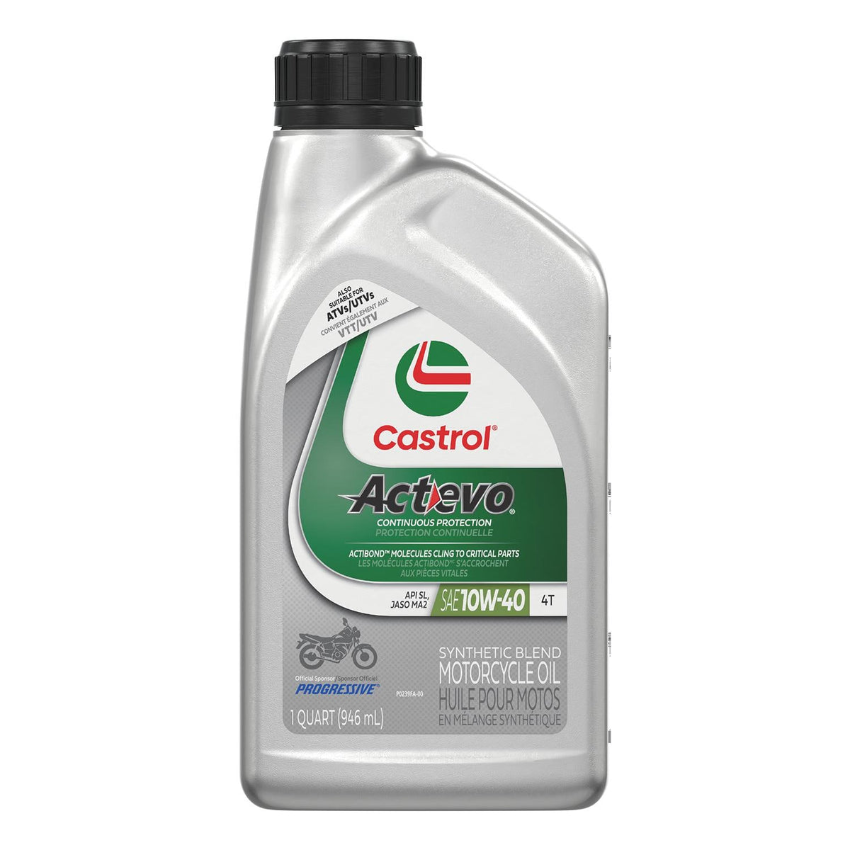 Castrol Actevo Synthetic Blend 10W-40 Motor Oil 15D7D2