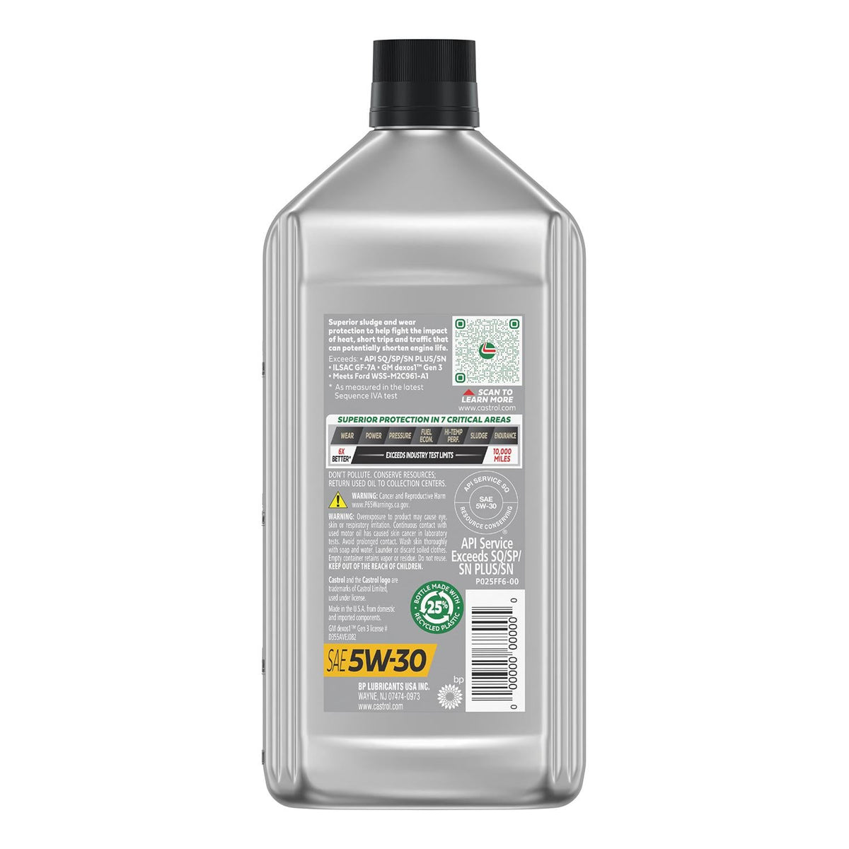 Castrol EDGE Full Synthetic 5W-30 Motor Oil 1 Quart 15E6E2