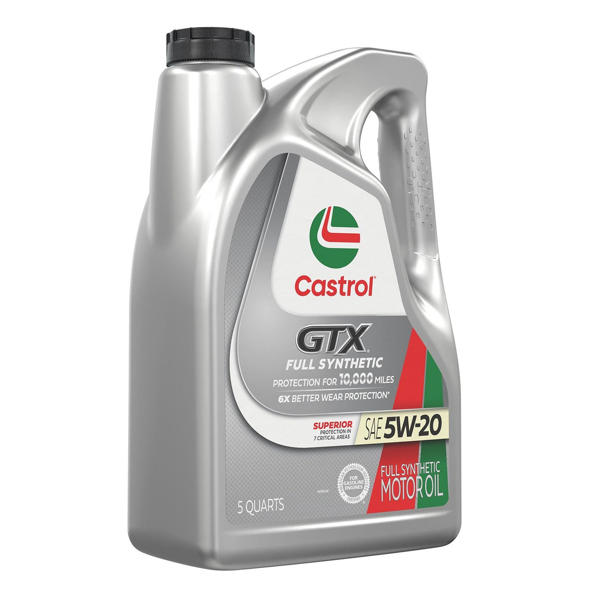 Castrol GTX Full Synthetic 5W-20 Motor Oil 5 Quart 15E72E