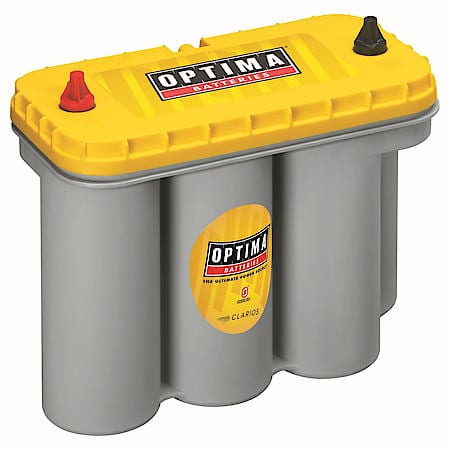 Yellow Battery : 31T Group Size, 900 CCA, 1125 CA, 155 Minute Reserve Capacity, Deep-Cycle