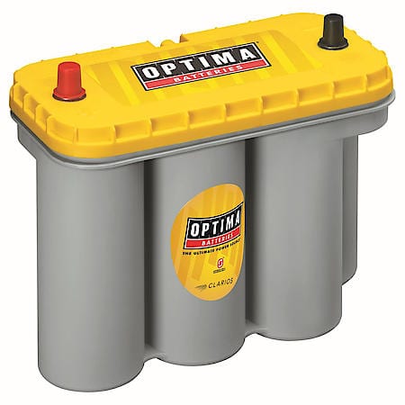 Yellow Battery : 31P Group Size, 900 CCA, 1125 CA, 155 Minute Reserve Capacity, Deep-Cycle