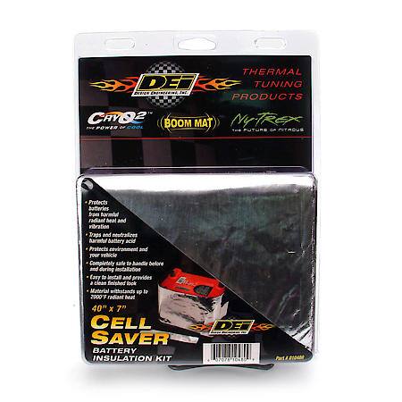 Cell Saver Battery Insulation Kit, 40 Inches X 7 Inches, Protects Up To 2000 Deg.