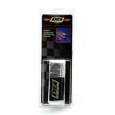 Heat Sheath Aluminized Sleeving, 3/4 Inches X 36 Inches, Reflects Heat, Trim To Fit