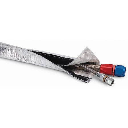Heat Shroud, 1/2 1-1/4 Inches X 36 Inches, Reflects 90%, Trim To Fit Fireproof