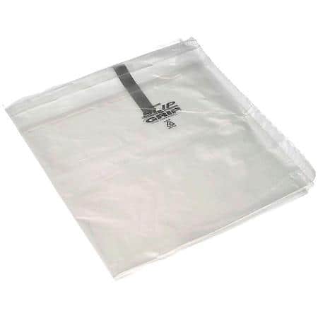 Protective Plastic Disposable Seat Covers, Pack of 125